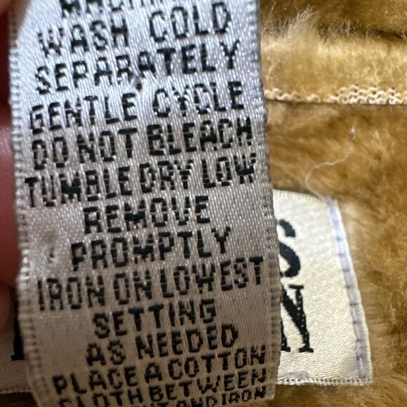 Chico's Faux Fur Coat Sz Small / US 4 Soft Cozy Boho Southwest - Picture 14 of 16